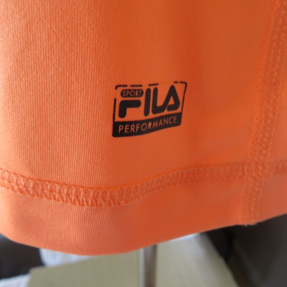 Fila Orange Racerback Workout Top - Picture 6 of 7